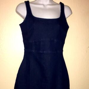 Derek Heart denim mini dress with zipper brand new